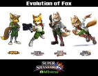Evolution of Fox in Super Smash Bros. 11.Jun.2013