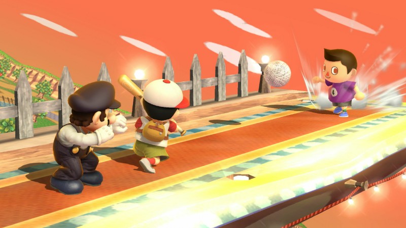  Chris said: «Baseball Time! You know, characterd need breaks too! #fanpicmiiverse»27.Jan.2015