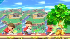  - Villager Down Special - Sakurai said:  «Plant it, water it, and then timber! It's high maintenance but totally worth the effort! It needs tactics like never before.» 05.Nov.2013