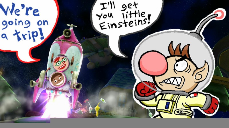  ronald said: «Olimar has been hijacked»04.May.2015