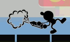  - Mr. Game & Watch Neutral Combo - Image published direct in smashbros.com 19.Sep.2014