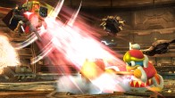 Sakurai said:  «King Dedede uses one of the strongest side smash attacks in all of Smash Bros. Use this attack wisely in battles.» 13.Jan.2014
