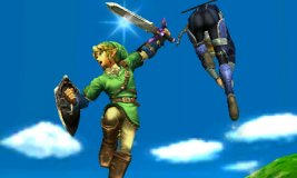  - Link Down Taunt - Image published direct in smashbros.com 20.Sep.2014