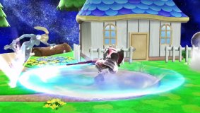  - Shulk Down Smash - Image published direct in smashbros.com 30.Aug.2014