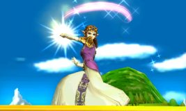  - Zelda Up Smash - Image published direct in smashbros.com 22.Sep.2014
