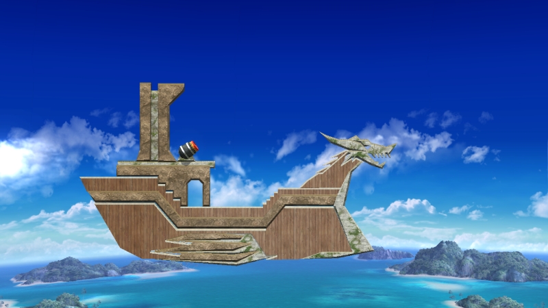  Levi said: «Lemurian Ship from Golden Sun: The Lost Age on GBA. Updated, front of ship can no longer be stood on, after a match with several PC's I found they would end up stuck on the front ram. This is fixed, now if you fall off the dragons head, you're dead. »18.Sep.2015