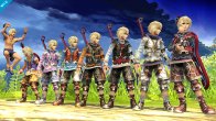 Sakurai said:  «The color variations for Shulk are all based off outfit colors of his travel companions...excluding one of them. Lucina's color variations are also based off the female characters in Fire Emblem Awakening.» 27.Oct.2014