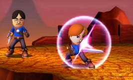  - Mii Swordfighter Down Special - Image published direct in smashbros.com 21.Sep.2014