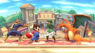Sakurai said:  «In the 3DS version, your fighter gets outlined by your team color. So, how does this work in the Wii U version? Check out this screenshot. In this picture, the outlines may seem faint, but the color intensity is consistent. This means that the farther away and smaller your fighter appears on the screen, the clearer the colors will look.» 30.Sep.2014