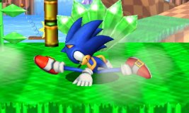  - Sonic Down Smash - Image published direct in smashbros.com 22.Sep.2014