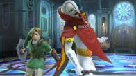 Sakurai said:  «'No, I'll just beat you within an inch of your life!' Demon Lord Ghirahim makes an appearance in Smash Bros!! He's an Assist Trophy, so he could conceivably back up Link, too.» 21.Aug.2014