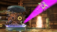 Sakurai said:  «Housed within the Control Capsule! Protected by Rinkas! Eyeball armed with a Laser Brain Attack!! The massive Assist Trophy Mother Brain joins the collection!!» 07.Feb.2014