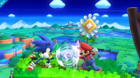 X* This image is from Super Smash Bros. Brawl version - Sonic Neutral - Sakurai said:  «Lost World is out in Japan today! The Windy Hill area can also be seen in Super Smash Bros. for Wii U...but I can't tell you all the details yet!» 24.Oct.2013