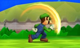  - Luigi Up Tilt - Image published direct in smashbros.com 22.Sep.2014