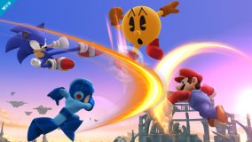  - Pac-Man Down Aerial - Image published direct in smashbros.com 11.Jun.2014