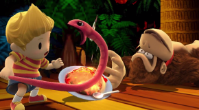  - Lucas Side Taunt - Image published direct in smashbros.com 02.Apr.2015