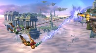 Sakurai said:  «Tether recovery? Yes, you can! And from even longer range than before. Multiple fighters can latch on--who actually grabs hold is determined by the same rules as the standard ledge grab.» 29.Apr.2014