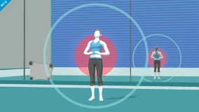  - Wii Fit Trainer Down Special - Sakurai said:  «Take a deep breath...» 08.Aug.2013