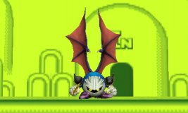  - Meta Knight Down Taunt - Image published direct in smashbros.com 22.Sep.2014