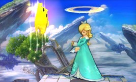  - Rosalina & Luma Up Tilt - Sakurai said:  �Rosalina and Luma's attacks are very different. This screencap shows Rosalina producing a Saturnian ring for her strong up attack.� 14.Jan.2014
