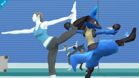 X* This image is from Super Smash Bros. Brawl version - Lucario Neutral Combo - Image published direct in smashbros.com 31.Jan.2014