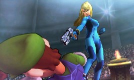  - Zero Suit Samus Down Smash - Image published direct in smashbros.com 18.Apr.2014