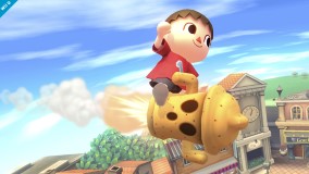  - Villager Side Special - Sakurai said:  «Is that...a boy riding a gyroid?!» 19.Jul.2013