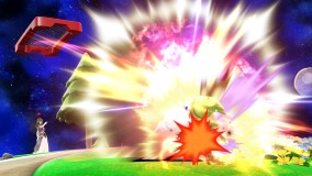 X* This image is from Super Smash Bros. Brawl version - Zelda Side Special - Sakurai said:  «Zelda's Din's Fire is now stronger in its core. The farther it's projected, the bigger and more powerful it will be, but you need to hit foes with the core if you want to make them fall.» 12.Mar.2014