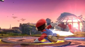 X* This image is from Super Smash Bros. Brawl version - Mario Down Tilt - Image from a video. 18.Dec.2013