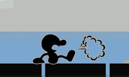  - Mr. Game & Watch Down Taunt - Image published direct in smashbros.com 19.Sep.2014