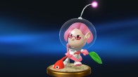Sakurai said:  «Here's one of my personal favorites, the trophy of Brittany from Pikmin 3. She won't be joining the battle, but her model and expression is well-designed.» 14.May.2014