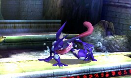 - Greninja Side Taunt - Image published direct in smashbros.com 20.Sep.2014