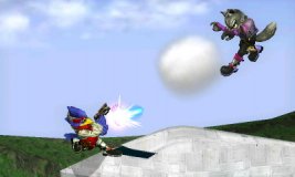  - Falco Back Throw - Image published direct in smashbros.com 18.Sep.2014