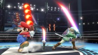 Sakurai said:  «For the first time in the Smash series, Beam Swords will feature graduated colors. The attack item on the left is the Fire Bar. This is a peculiar weapon that becomes shorter after each swing.» 21.Apr.2014