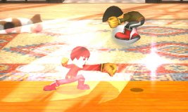  - Mii Brawler Side Smash - Image published direct in smashbros.com 21.Sep.2014