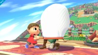 Sakurai said:  «The Villager's bug catching net that was shown in the movie is actually a grapple move. It is sort of like Link's Clawshot and Samus's Grapple Beam. » 13.Nov.2013