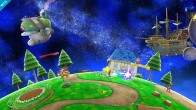 Sakurai said:  «A new stage, Mario Galaxy!! The pull of gravity emanates from the center of the planet, so this will require using brand-new tactics.» 15.Nov.2013