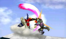  - Falco Up Smash - Image published direct in smashbros.com 18.Sep.2014