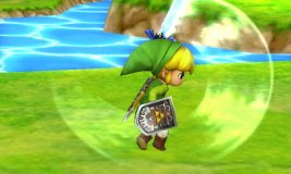  - Toon Link Forward Aerial - Image published direct in smashbros.com 22.Sep.2014