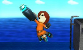  - Mii Gunner Neutral Aerial - Image published direct in smashbros.com 21.Sep.2014