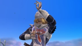  - Sheik Down Taunt - Image published direct in smashbros.com 18.Apr.2014