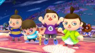 Sakurai said:  «You can choose between four male and four female Villagers to play with. The designs for their faces and clothes are different. And here are the four Villagers we haven't shown you yet.» 03.Sep.2014