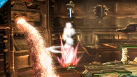 Sakurai said:  «Link's downward strike was designed to change to a Meteor Smash when the tip of the sword is aligned just right at the start. However, it will be removed if it's deemed too powerful overall after some multiplayer play tests.» 06.Nov.2013