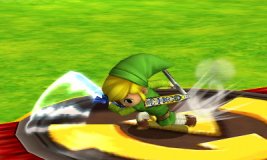  - Toon Link Down Smash - Image published direct in smashbros.com 22.Sep.2014