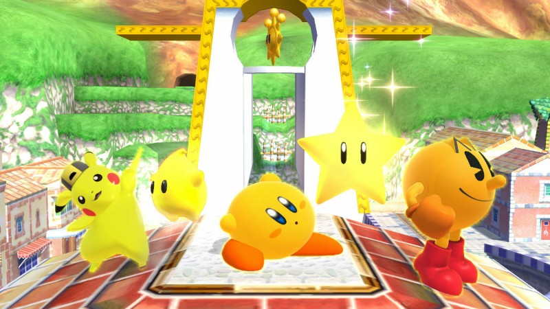  David R. said: «These obnoxiously cute yellow guys welcome you to Smash Wii U!»13.Apr.2016