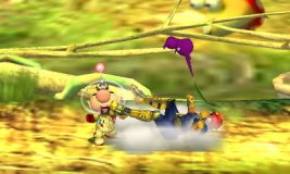  - Pikmin & Olimar Down Throw - Image published direct in smashbros.com 22.Sep.2014