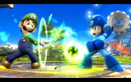 X* This image is from Super Smash Bros. Brawl version - Luigi Neutral Special - Image from Facebook Super Smash Bros. DE 09.Aug.2013