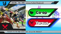 Sakurai said:  «You can play co-op in all the games in Stadium mode!! In Home-run Contest, you can either work together or compete by taking turns launching Sandbag.» 18.Nov.2014