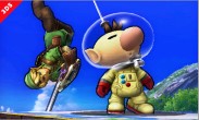 Sakurai said:  «Here's the 3DS version of Captain Olimar and an upside down Link.» 16.Sep.2013