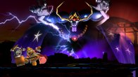 Sakurai said:  «Nightmare Wizard appears as an Assist Trophy! He will engulf the stage in darkness, and fighters will need to brawl blindly for a while. Look out for the effect before it goes dark, and play it to your advantage. Blinding and reversal effects even make the computer players mess up.» 18.Aug.2014